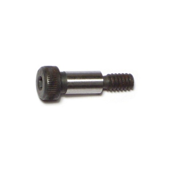 Midwest Fastener Shoulder Screw, 24 (Coarse) Thr Sz, 3/8 in Thr Lg, Steel, 5 PK 71582 - main